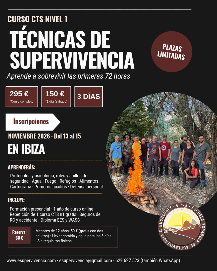 Cartel del curso CTS Lugo, 3 a 5 de octubre de 2025
