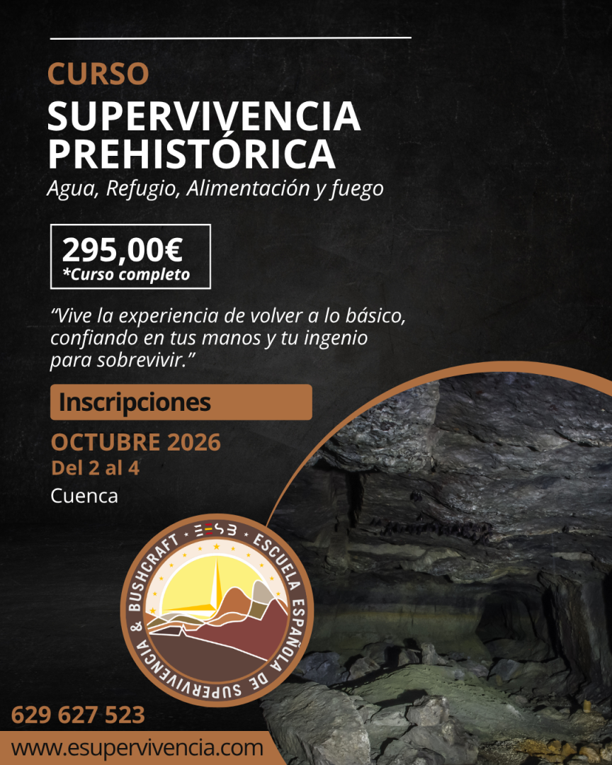 Curso de supervivencia Prehistórica