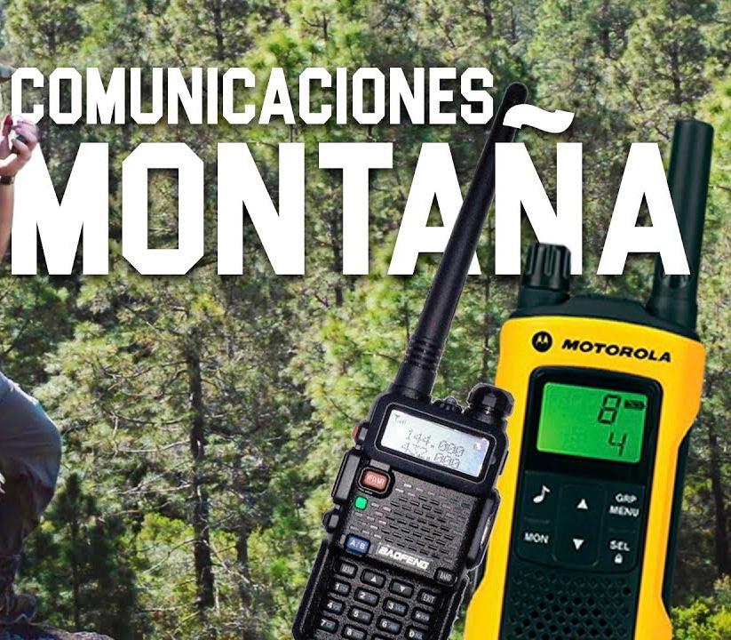 Comunicación y uso de radios en la montaña