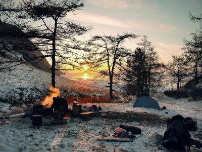 acampada vivac