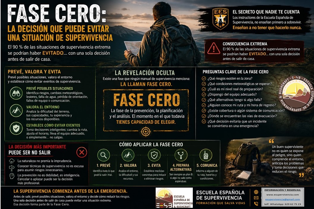 Este consejo te salvará la vida. La Fase Cero.